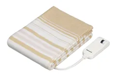 パナソニック 電気しき毛布 シングル 140×80cm 丸洗い可 室温センサー付 ベージュ DB-U12T-C [ベージュ]のサムネイル