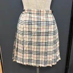 MK923 【ER263】 バーバリー　ロンドン　BURBERRY　ノバチェック　巻きスカート　サイズ160A