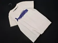 BLUE BLUE ブルーブルー プリント Tシャツ sizeS/オフホワイト ■◆ レディースのサムネイル