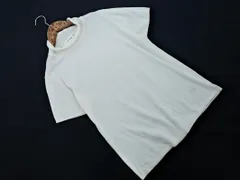 mila schon ミラショーン ハイネック 半袖 サマー ニット セーター size42/白 ■◆ レディースのサムネイル