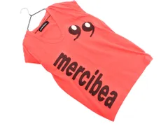 mercibeaucoup メルシーボークー プリント リボン Tシャツ 赤 ■◆ レディースのサムネイル