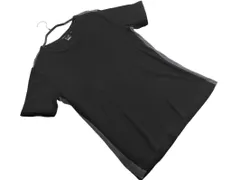 DKNY ダナキャランニューヨーク サイドライン ニット セーター sizeXL/黒 ■◆ メンズのサムネイル