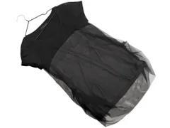 iCB アイシービー チュール 半袖 Tシャツ sizeS/黒ｘチャコール ■◆ レディースのサムネイル