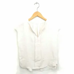 ステュディオス STUDIOUS カットソー Tシャツ キーネック 薄手 無地 シンプル 半袖 0 ベージュ 薄茶 /TT28のサムネイル