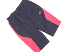 adidas アディダス スポーツ ハーフ パンツ sizeM/紺 ■◆ メンズ