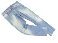 Nudie Jeans ヌーディージーンズ USED加工 デニムパンツ size33/青 ■■ メンズのサムネイル
