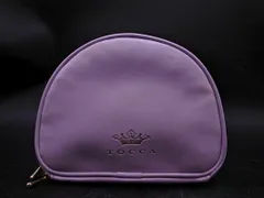 TOCCA トッカ レザー ロゴ ラウンドジップ ポーチ ピンク ■■ レディースのサムネイル