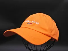 新品 tommy jeans トミージーンズ ベースボール キャップ sizeOS/オレンジ ■■ レディースのサムネイル