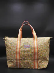 Cath Kidston キャスキッドソン 花柄 2WAY ボストン バッグ 黄色 ■■ レディースのサムネイル