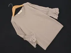 LAISSE PASSE レッセパッセ Vネック ニット セーター size38/モカ ■◇ レディースのサムネイル