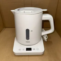 [山善] 電気ケトル 電気ポット 1.0L 1200W 一人暮らし 二人暮らし 湯こぼれ防止//734978/4550533137682のサムネイル