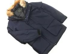 BEAMS LIGHTS ビームスライツ ファー 中綿 ジャケット sizeS/紺 ◇■ メンズのサムネイル