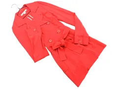 TOMMY HILFIGER トミーヒルフィガー ダブル コート size2/赤 ◇■ レディースのサムネイル