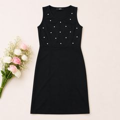 3.1 Phillip Lim ビジュー付きワンピース ブラック スリーワン