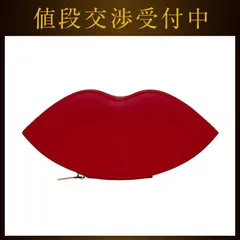 イヴ サンローラン ポーチ レッド 赤 BEAUTE 美品 メイクポーチ リップ レザー 中古 YVES SAINT LAURENTのサムネイル