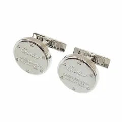 カルティエ(Cartier) カルティエ ウォーター レジスタント デコール カフリンクス メンズ SV925 21.5g カフス シルバーのサムネイル