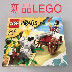 正規品 新品未開封 LEGO レゴ PIRATES　パイレーツ 6239 海賊VS海兵隊　廃盤品 CT-663 ※オールドレゴ　ミニフィグ　海軍　大砲　武器 372のサムネイル