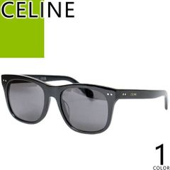 美品 セリーヌ CELINE サングラス ビッグロゴ CL40249U 黒縁 - メルカリ