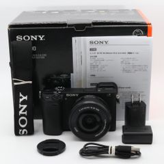 ショット数1647回】SONY α6400 レンズキット＋トラベルチャージャー
