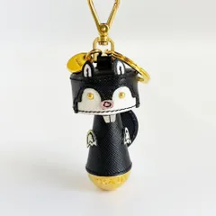 プラダ サフィアーノレザー ロボット ビーバー バッグチャーム PRADA 中古のサムネイル