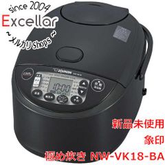 ZOJIRUSHI 炊飯器 NW-VF18K1 本体 10合炊き メーカー保証 - メルカリ