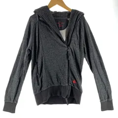 【中古品】 VIVIENNE WESTWOOD RED LABEL ヴィヴィアン・ウエストウッド レッドレーベル ポイント刺繍 ダブルジップ パーカー 【170-260615-vt-96-fuzh】のサムネイル