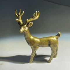 十二支犬 銅製 装飾品 工芸品 美術品 置物 銅 細工 茶道具 香道具 蓋置 置物 十二支の犬 銅製 - メルカリ