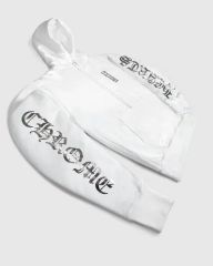 CHROME HEARTS ホワイトフォイルフーディー 白✖️銀 XL 超希少 - メルカリ