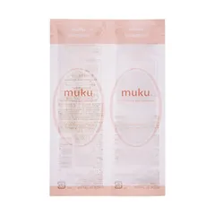 【10ペア】muku＋ モイストアミノジェルシャンプー＆ヘアトリートメント 各10包づつ ムク