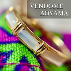 新品磨き済◇ヴァンドーム青山◇K10YG*12.5号*甲丸リング*指輪*地金