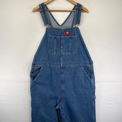 美品 Dickies オーバーオール 42㌅ ブカブカ ゆるかわ - メルカリ