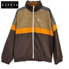 adidas HUMAN MADE ウインドブレイカー M 茶 ヒューマンメイド - メルカリ