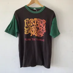 6086 BOOTLEGGERS ブートレガーズ ラグランTシャツ 現フリーホイーラーズ Mサイズ ブラックｘグリーン 00'sのサムネイル