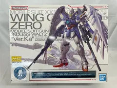 【未開封】MG 1/100 ガンダムベース限定 ウイングガンダムゼロEW Ver.Ka [クリアカラー] 新機動戦記ガンダムWシリーズのサムネイル