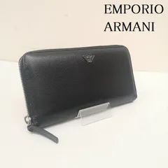 エンポリオアルマーニ ラウンドファスナー 長財布 ロングウォレット メンズ - ISItems【USED】【古着】【中古】50161469のサムネイル