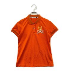 2.7万☆超美品☆ マークアンドロナ 半袖 ポロシャツ オレンジ メンズ