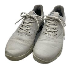 中古 コールハーン COLE HAAN ゴルフシューズ 7 1/2M 25cm ホワイト