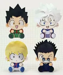 公式 ハンターハンター ぬいぐるみ 中国限定 キルア クラピカ ゴン レオリオ HUNTER x HUNTER アニメ ジャンプ 漫画 かわいい