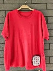 MCM ロゴ パータン ミニ ポーチ デザインテープ レッド 半袖 Tシャツのサムネイル