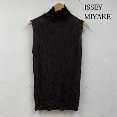 イッセイミヤケ PERMANENT シフォン ドット ブラウス シアー - メルカリ