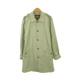 エディーバウアー EDDIE BAUER コート ステンカラー ベルト アウトドアウェア S 薄緑 グリーン /AH13 ■ECD005のサムネイル