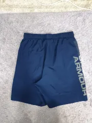 UNDER ARMOUR アンダーアーマー ハーフパンツ ウーブン グラフィック ショーツ ネイビー m