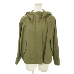 マッキントッシュフィロソフィー MACKINTOSH PHILOSOPHY マウンテンパーカー ジャケット 36 緑 グリーン カーキ フード付き 長袖 無地 ライナー付き H7E02-250-79 /MN14 ■ECD005のサムネイル