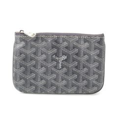 極美品 GOYARD ゴヤール セナ ミニ ポーチ コインケース 小物入れ 白