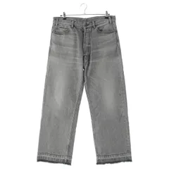 セリーヌ 2025 Wesley Jeans ウェスリー ジーンズ グレイバレーウォッシュ デニム パンツ ボトムス グレー 34【中古】のサムネイル