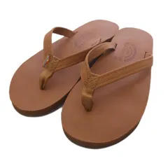 レインボーサンダル RAINBOW SANDALS L'Appartement ビーチサンダル トングサンダル レザー 23.5cm 茶 ブラウン /TKのサムネイル