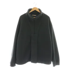 イズネス is-ness × ウィズム WISM FAKE PULLOVER FLEECE フェイク プルオーバー フリースジャケット M ブラック /DF ■OSのサムネイル