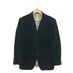 BURBERRY BLACK LABEL バーバリーブラックレーベル 3Bジャケット サイズ:M コーデュロイ/ノバチェック    ブラック メンズ / 240001205144のサムネイル