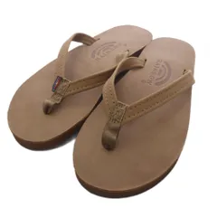 レインボーサンダル RAINBOW SANDALS ビーチサンダル トングサンダル レザー 22.5-23.5cm 茶 ブラウン /TKのサムネイル