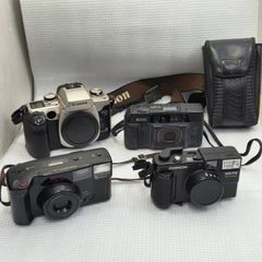 ジャンク】フィルムカメラ・ビデオカメラ 4台セット まとめ売り 動作